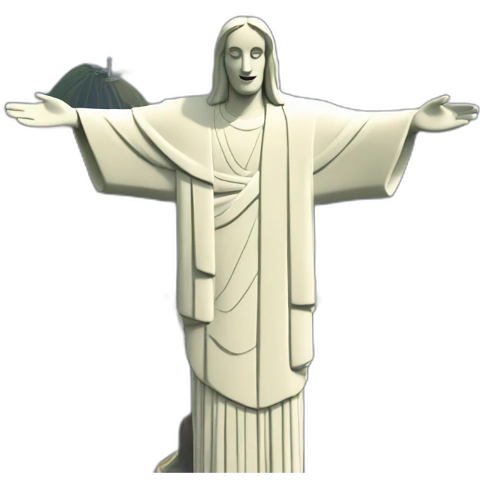 christ the redeemer emoji