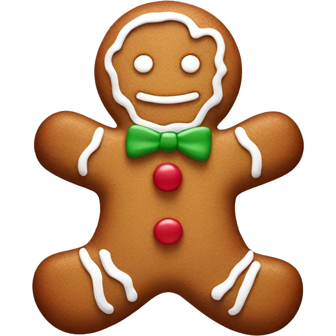 Gingerbread man  emoji
