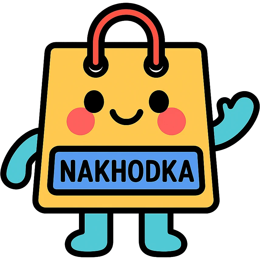 cute mascot for a store named 'Nakhodka' emoji