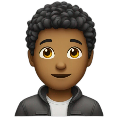 Boy with best personality emoji