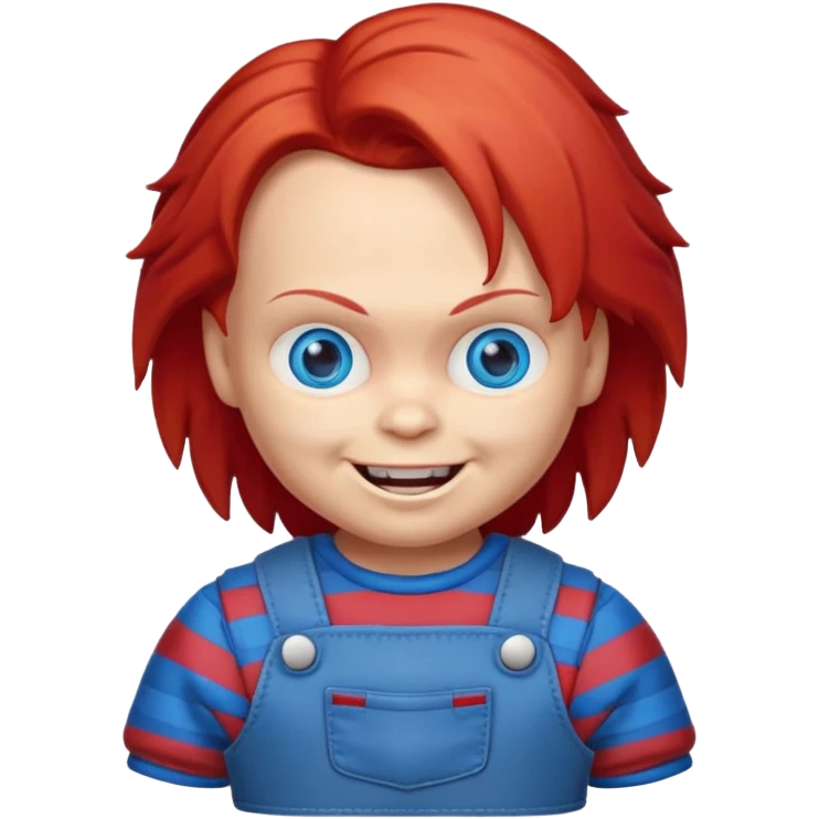 Un emojin de chuky emoji