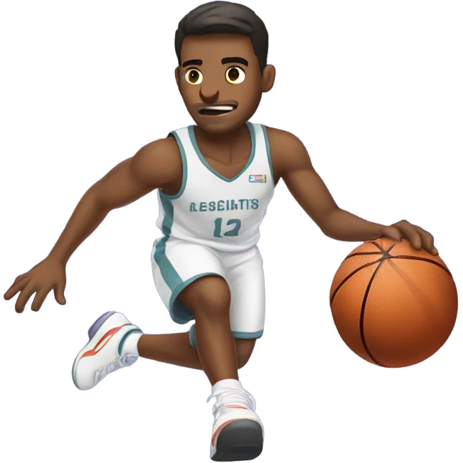 Basketball Player shooting emoji