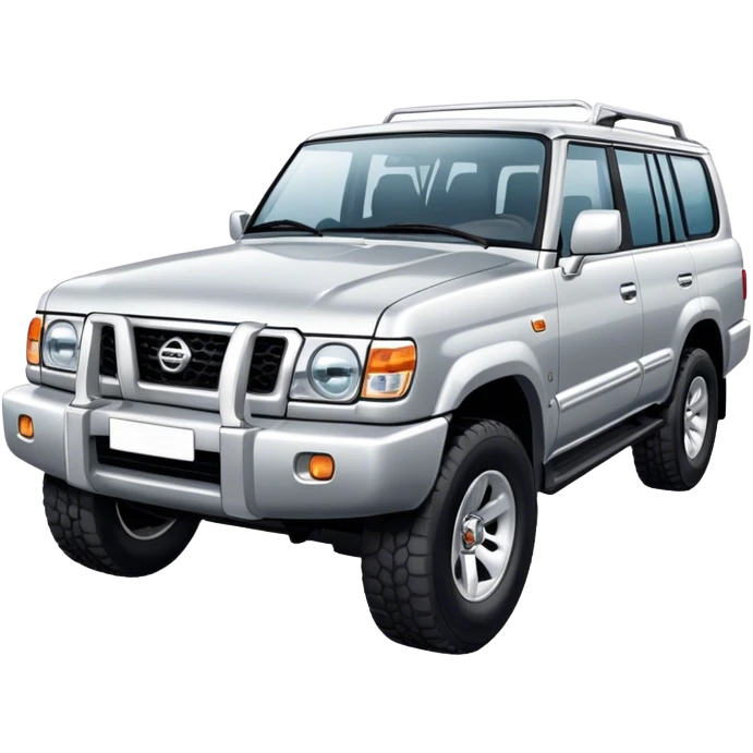 Nissan Patrol - Nissan (Model Year: 2022) (Iconic colour: Silver) emoji