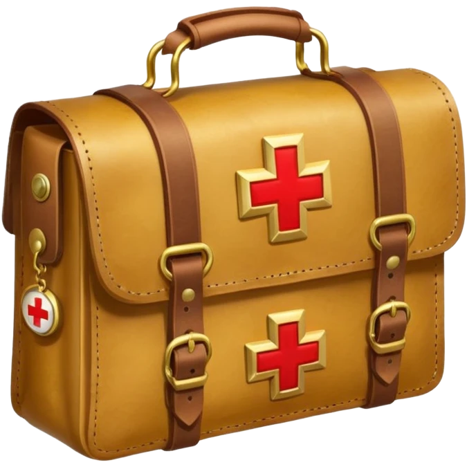 golden Medic bag emoji