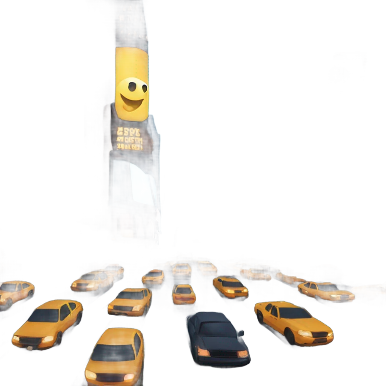 Times Square at night  emoji