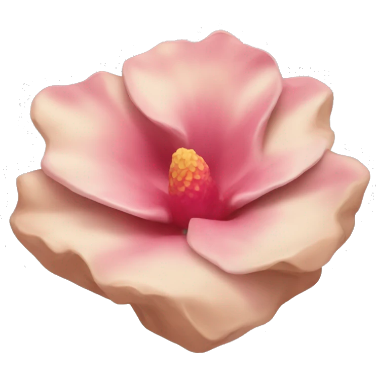 Desert rose emoji