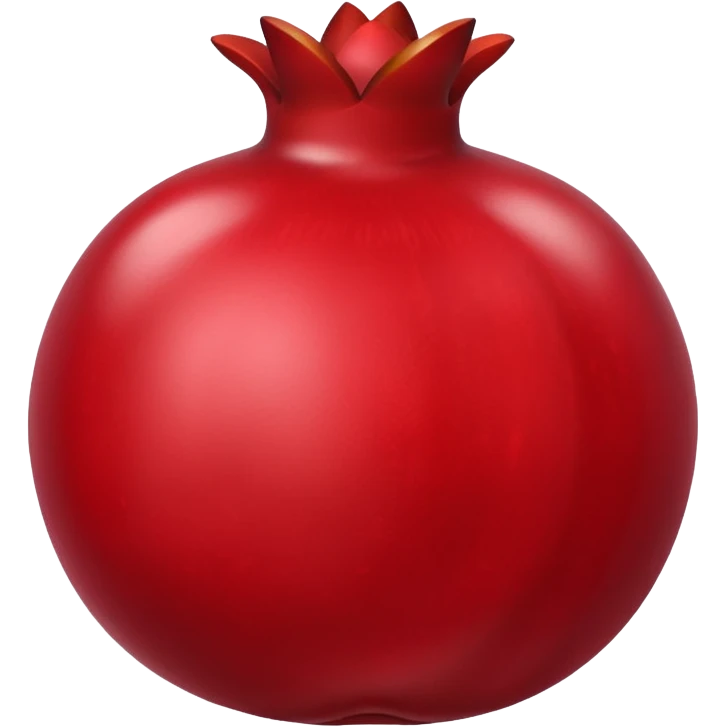 pomegranate, simple, vibrant emoji
