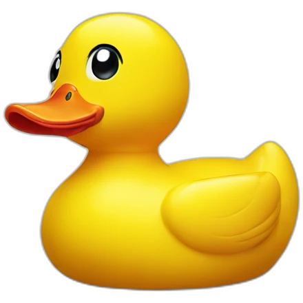 Rubber duck emoji