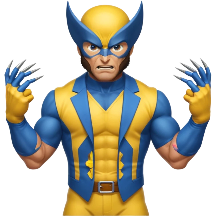 Wolverine from Deadpool & Wolverine movie emoji