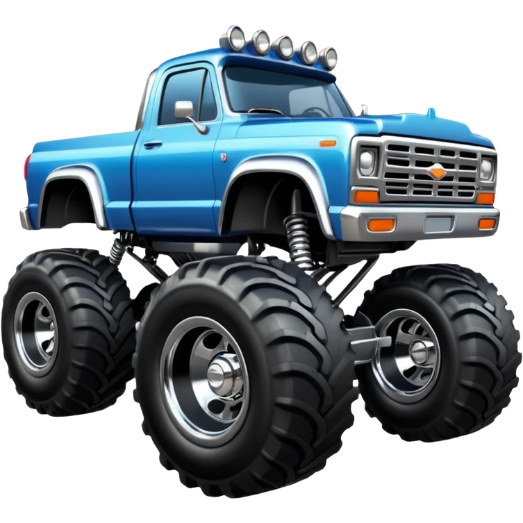 Monster truck emoji