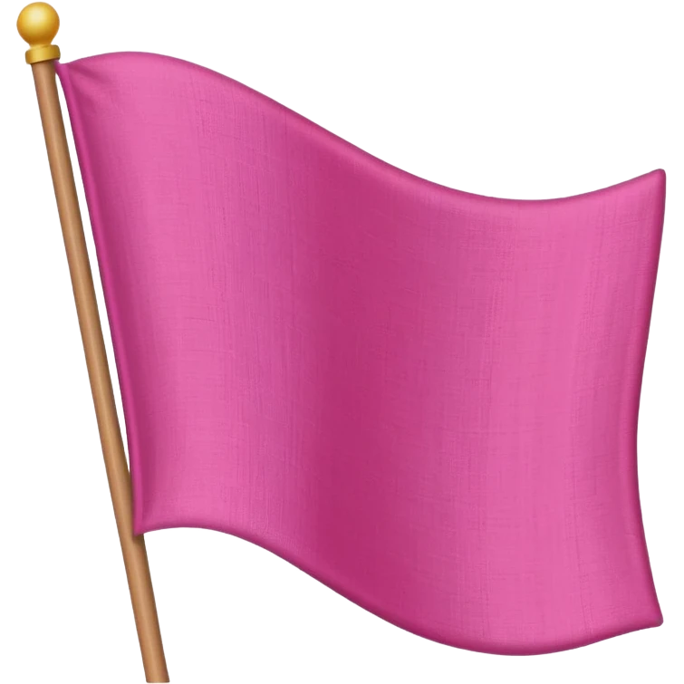 Pink flag emoji emoji