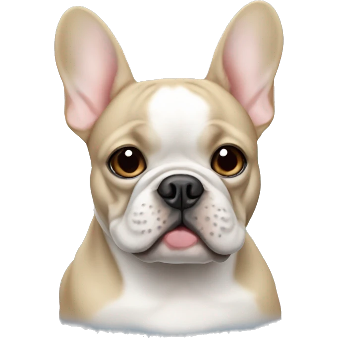 French bulldog emoji