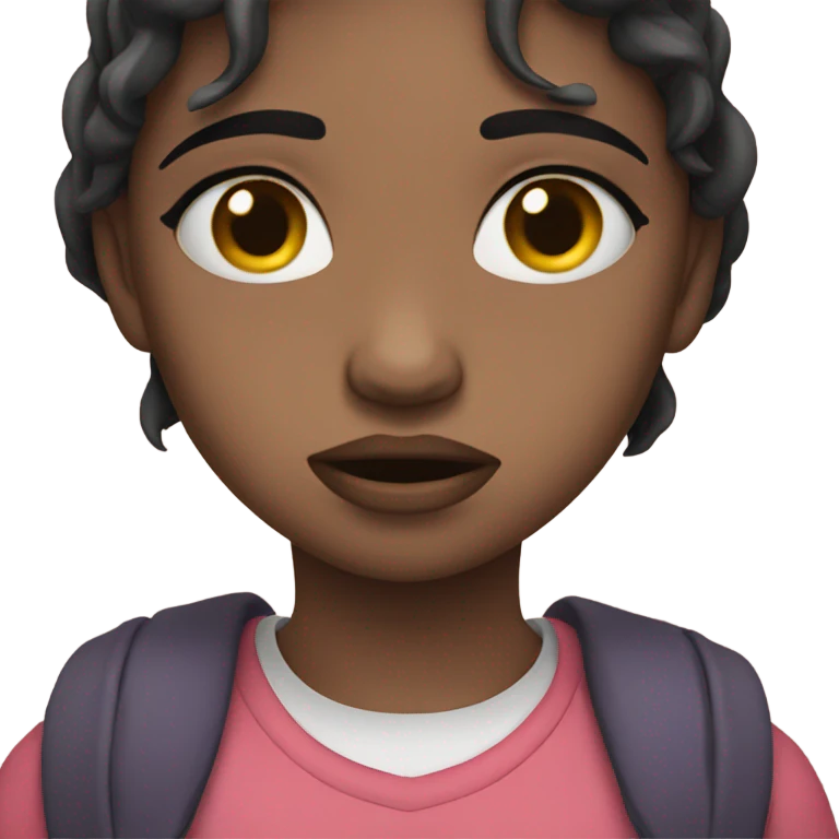 girl crying  emoji