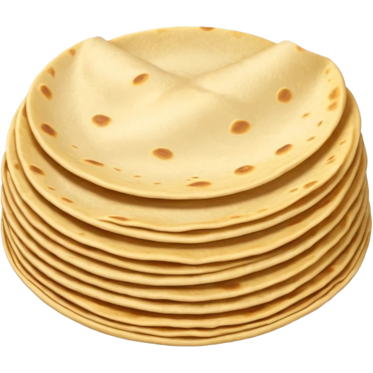 Flour tortillas emoji