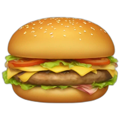 hammy the hamburger emoji