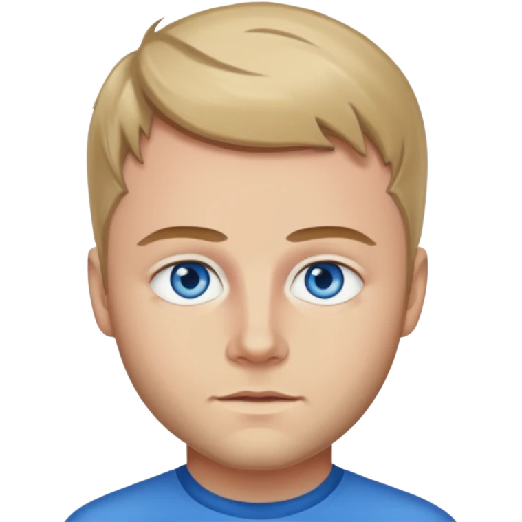 Brady Corbet with blue eyes emoji