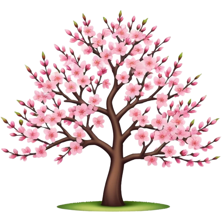 Cherry blossom tree emoji