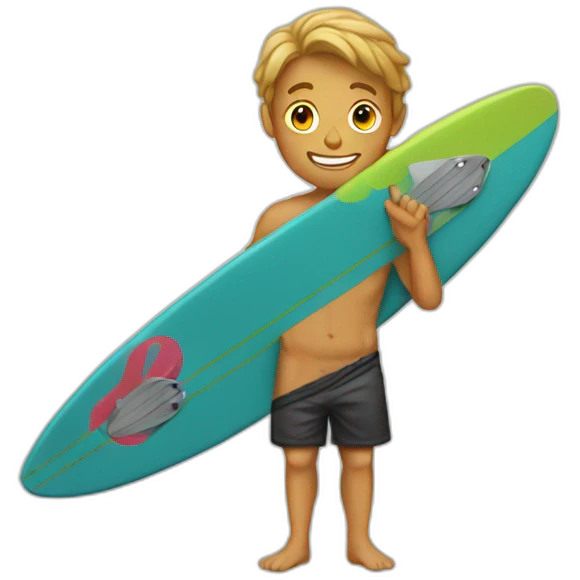 Surfer  dude emoji