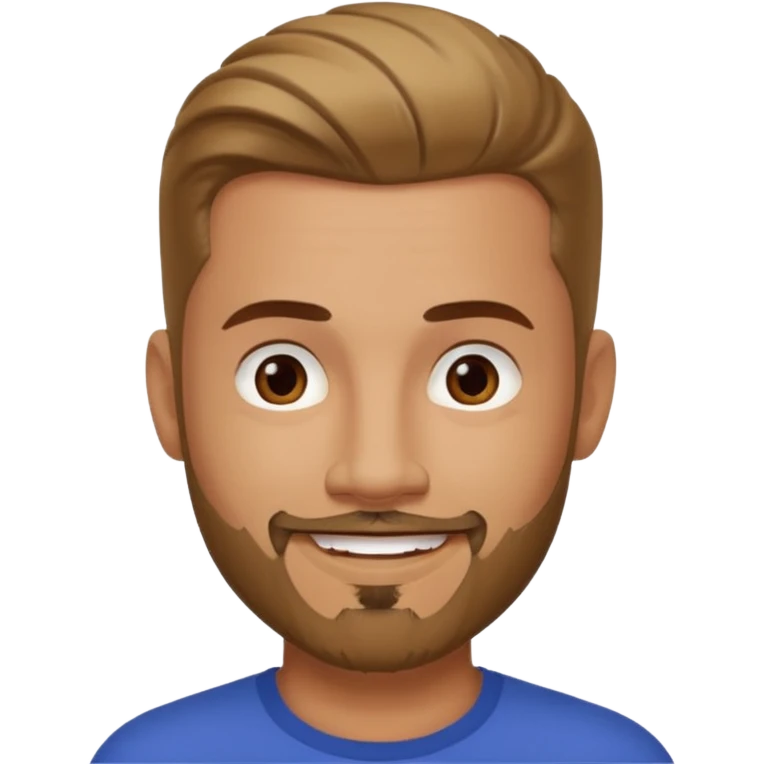 Marcus Patrick Osbourne, Male Actor and Model (b.1974) with goatee beard emoji