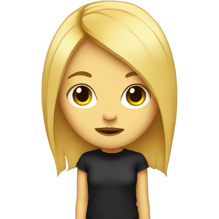 Emo girl emoji