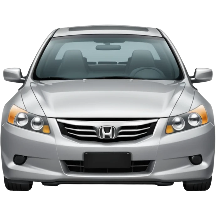2009 honda accord w clear headlights  emoji