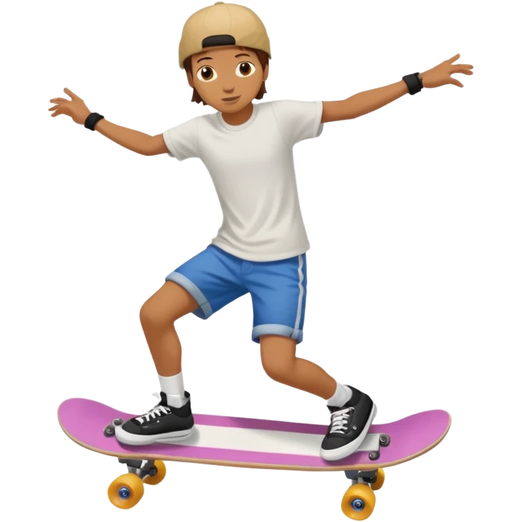 Skater + board emoji