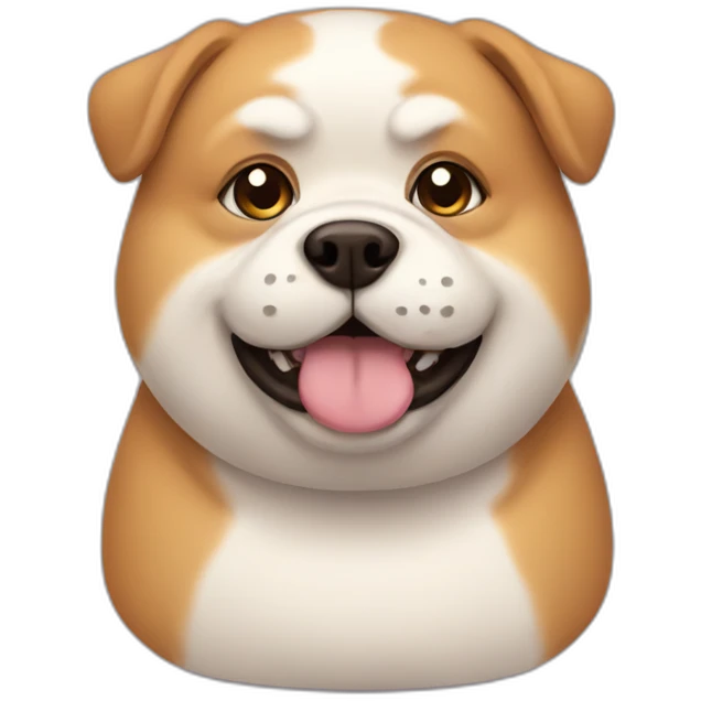 chubby-dog emoji