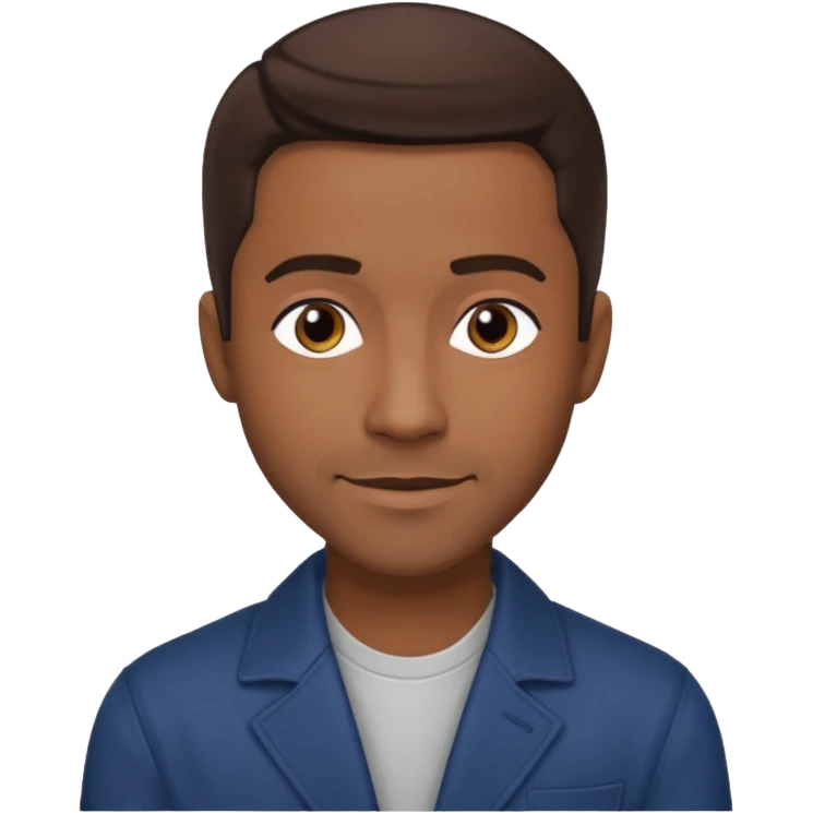 Keith Robinson, Actor/R&B Singer with dark brown hair emoji