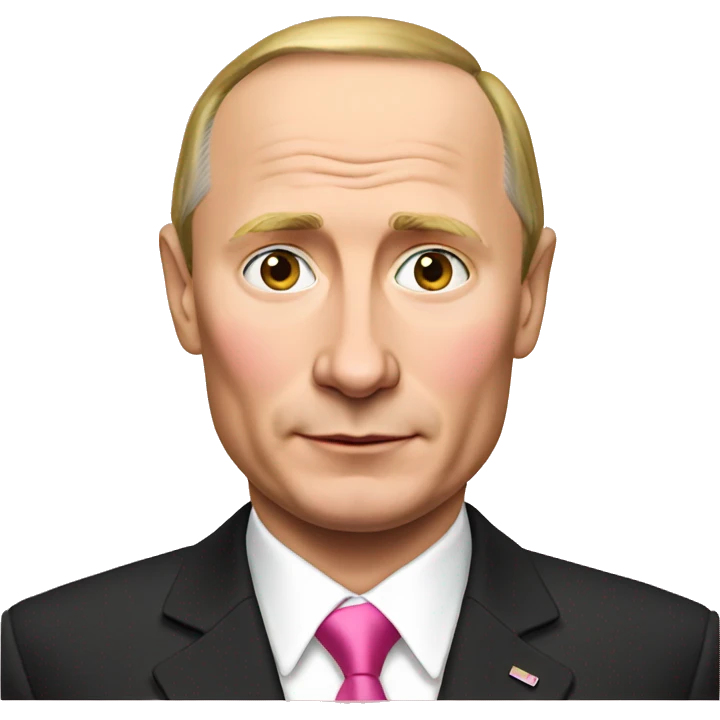 putin in pink  emoji