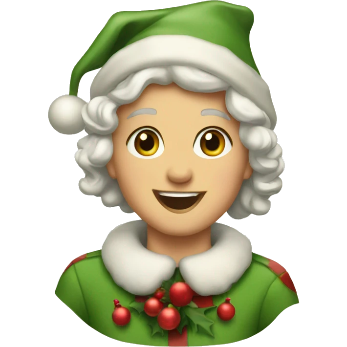 Vintage Christmas  emoji