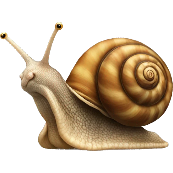 snail in jumper emoji