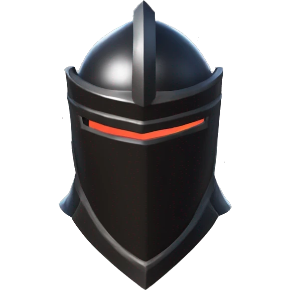 Fortnite black knight open visor emoji