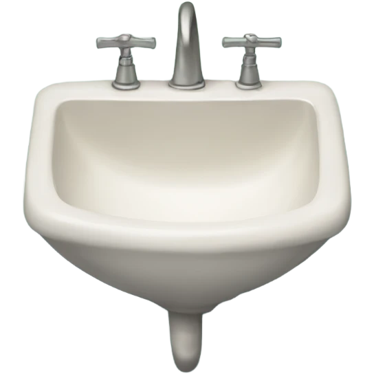 A sink waiting at a door emoji