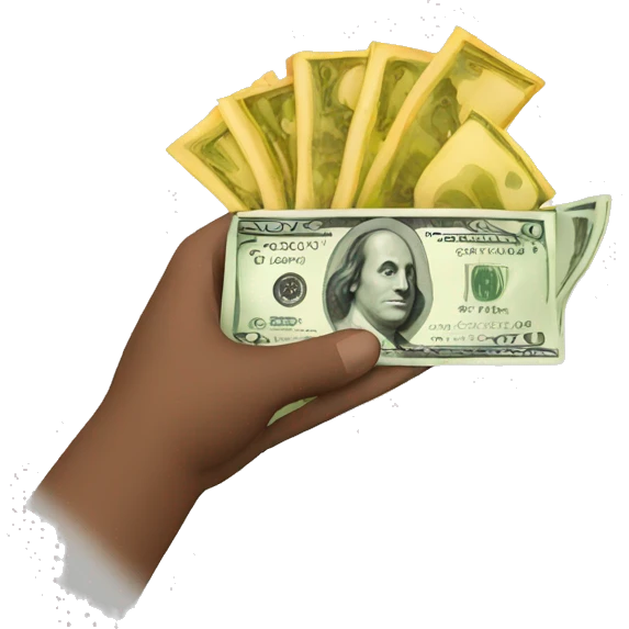 cash in hand emoji