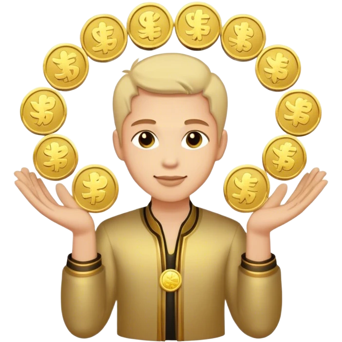 good fortune for immense wealth  emoji