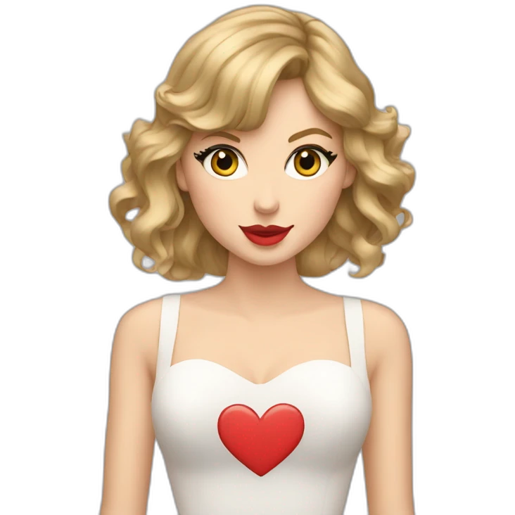 taylor swift hearts emoji