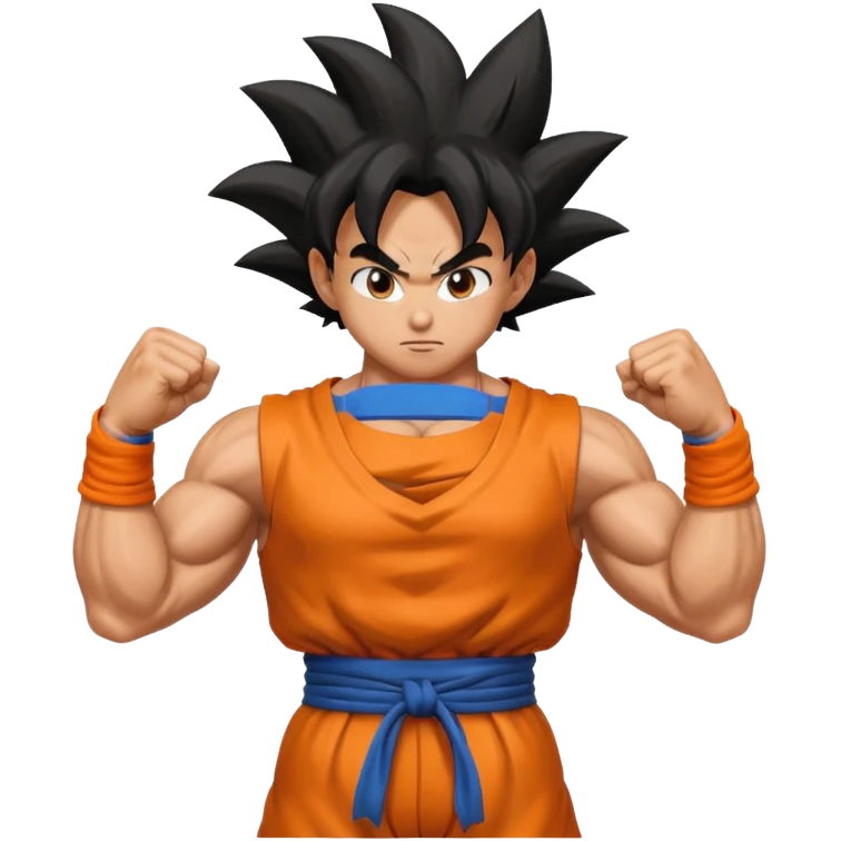 Goku pose emoji