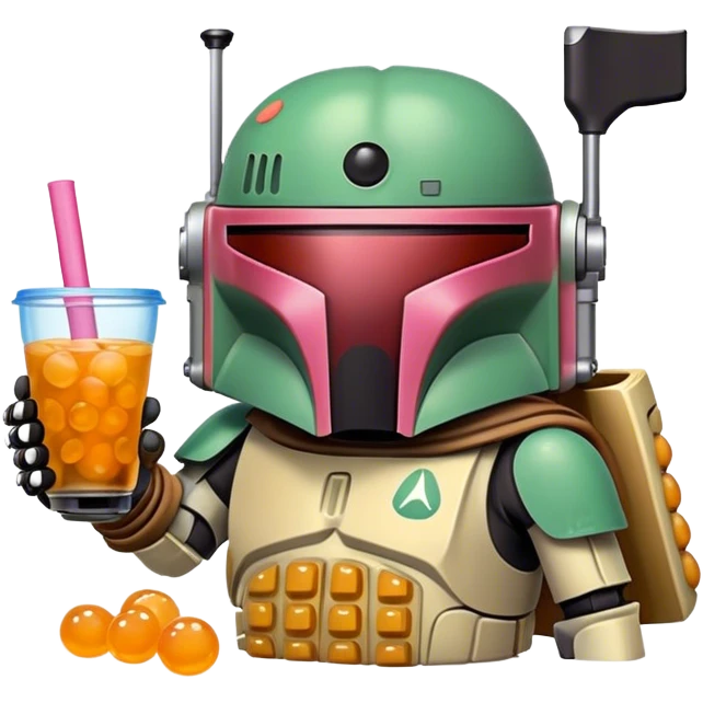 Asthitic boba emoji