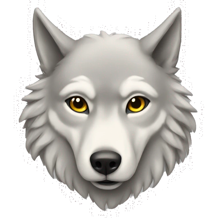 Wolf angel emoji