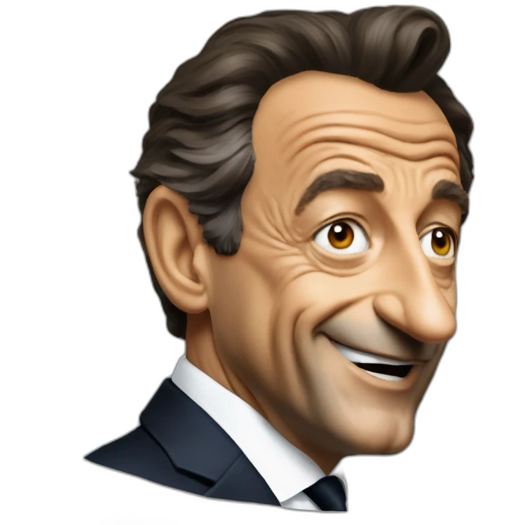 Nicolas Sarkozy fox emoji