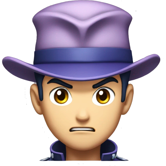 Angry josuke higashikata from jojo emoji