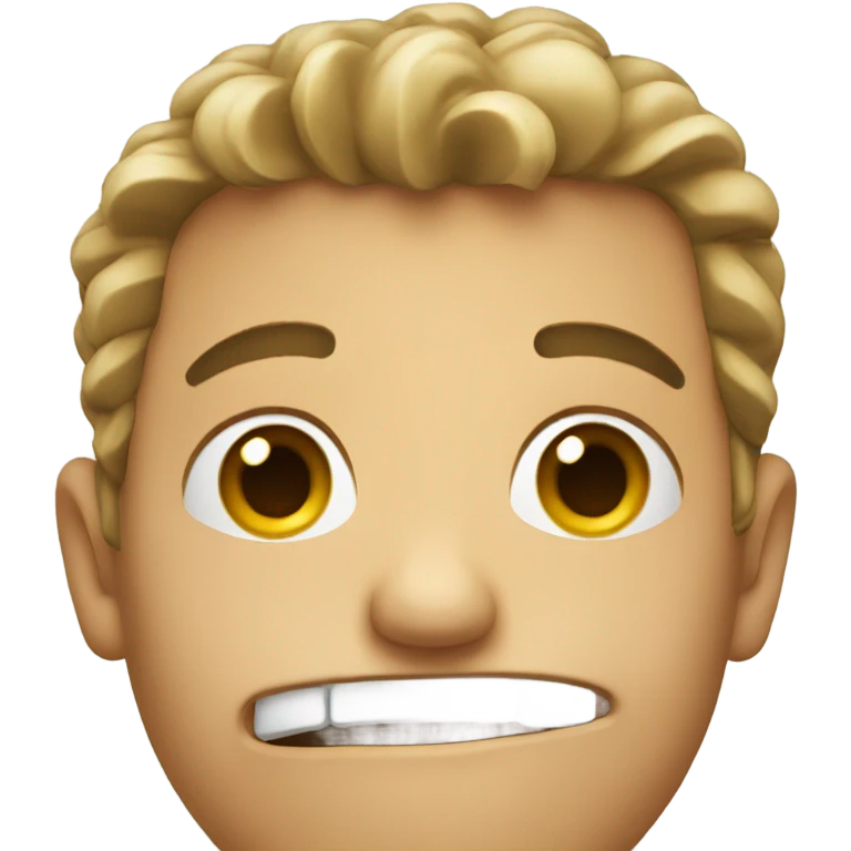 Cringe face  emoji