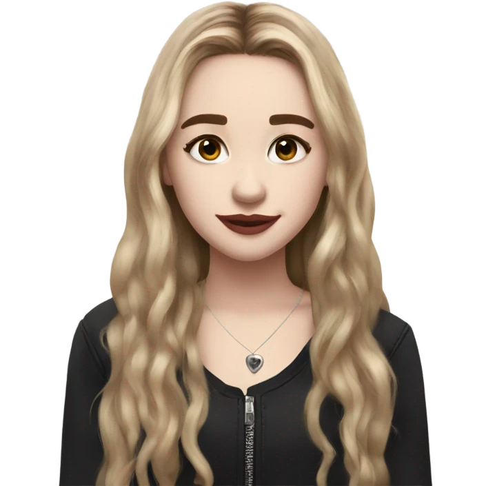 Girl with Sabrina carpenter  emoji