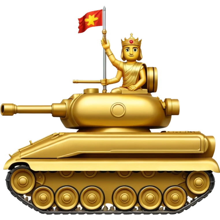 God on a tank emoji