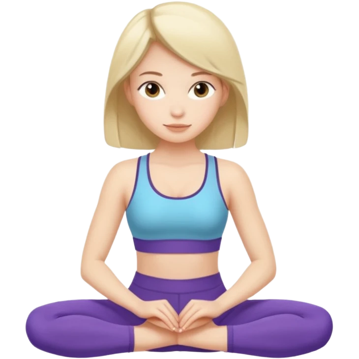 girl pilates emoji