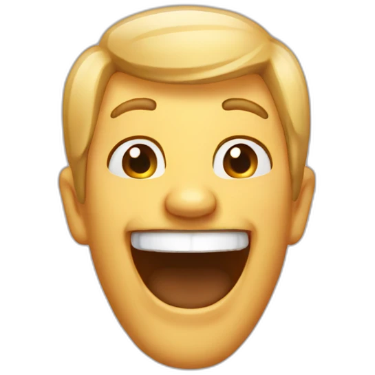 Laughing-out-loud emoji