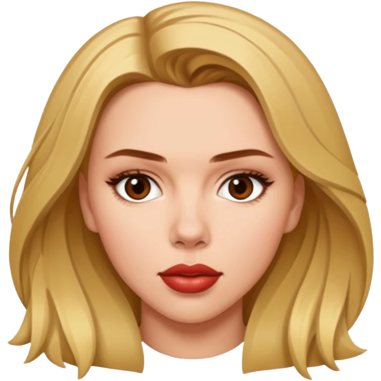 Scarlett Johansson emoji