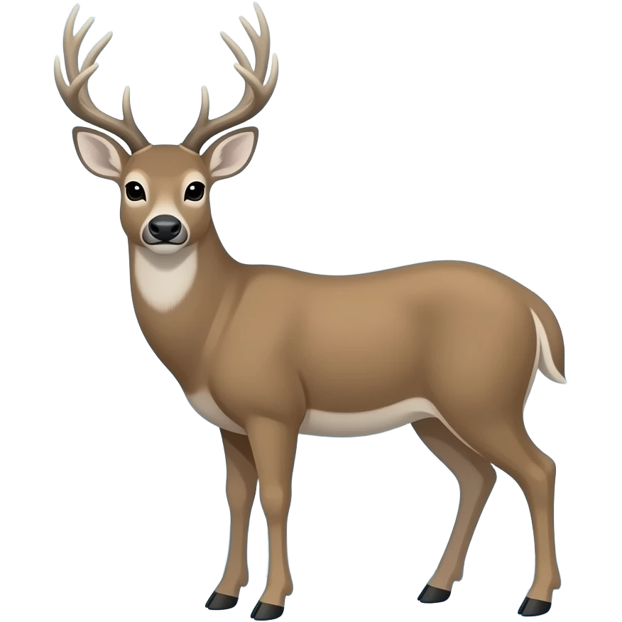 deer encased in ice emoji