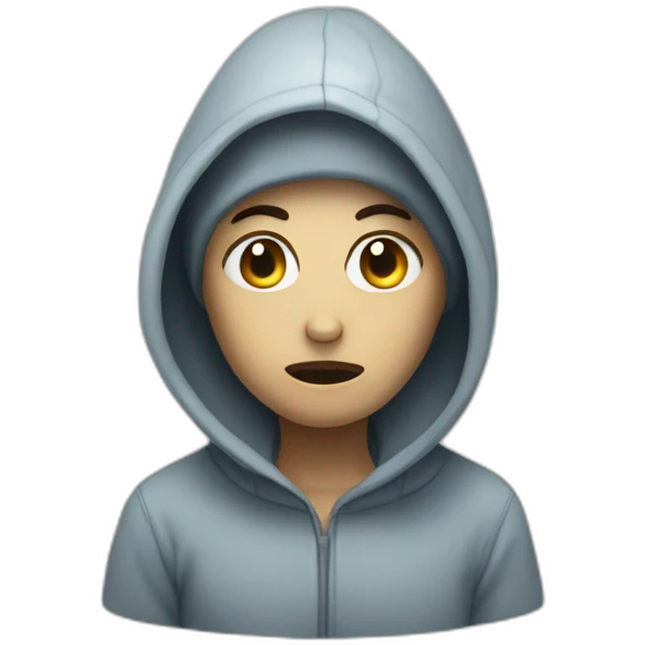emptiness and cold inside emoji