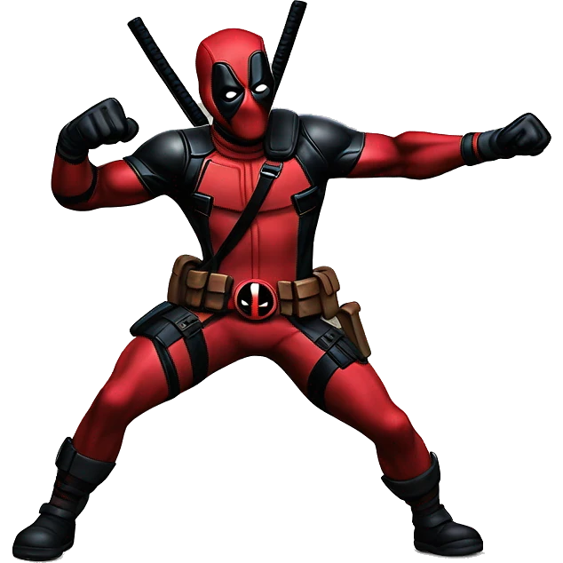 Deadpool dance emoji